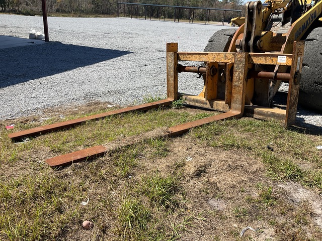 2023 SASFORKS 120 in Q/C Wheel Loader Forks - Fits Komatsu WA 3 80–7 2023 SASFORKS 120 in Q/C Wheel Loader Forks - Fits Komatsu WA 3 80–7