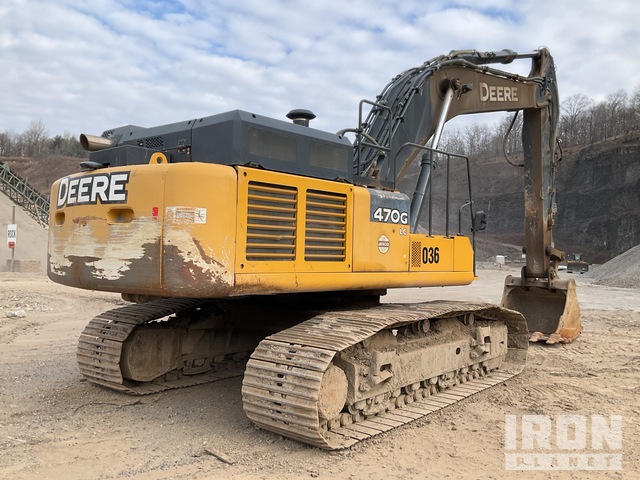 2017 John Deere 470G Tracked Excavator in Prospect Park, New Jersey ...