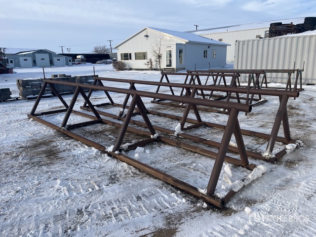 Quantity of (2) Heavy Duty 20 ft Pipe Rack | Ritchie Bros. Auctioneers