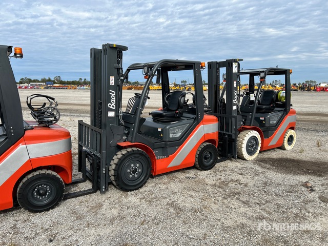 2023 Linde Baoli KBG25 4861 Lb Pneumatic Tire Forklift Unused 