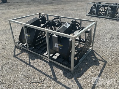 2024 Suihe 72" Skid Steer Rock Grapple Bucket - Unused