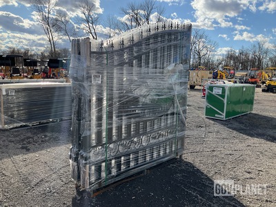 (3) Suihe 14' Bi-Parting Iron Gates - Unused