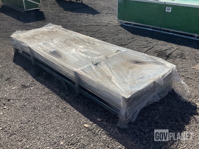 (200) Piece Lot of 10' Long Corrugated Steel Sheets