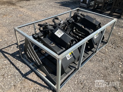 2024 Suihe 72" Skid Steer Rock Grapple Bucket - Unused