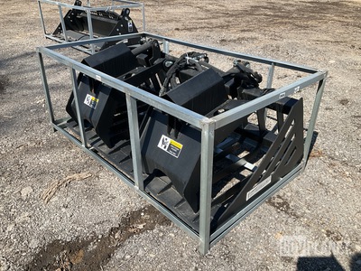 2024 Suihe 72" Skid Steer Rock Grapple Bucket - Unused