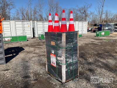 (250) Suihe 70CM Traffic Cones - Unused