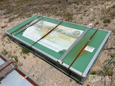 Suihe Single-Truss Steel Carport - Unused