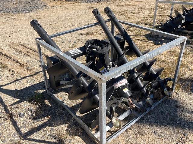 2024 Suihe Skid Steer Auger Set - Unused