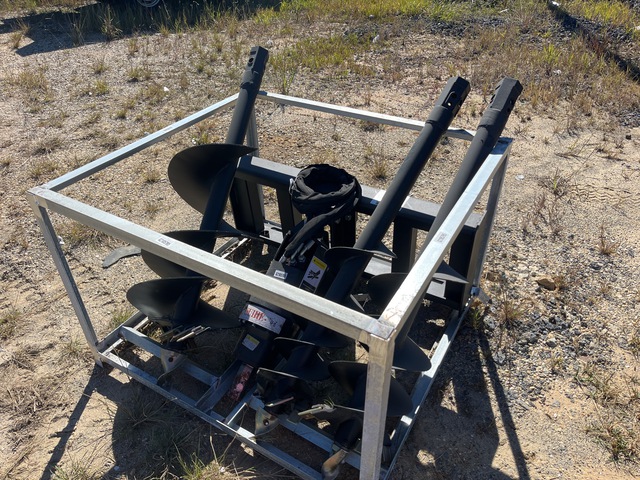 2024 Suihe Skid Steer Auger Set - Unused