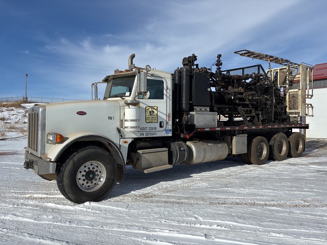 2013 Nu Energy 170K Mounted On 2013 Peterbilt 367 Tri/A Hydraulic Snubbing Rig