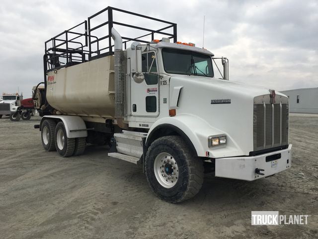 Finn T330 Hydroseeder On 2009 Kenworth T800 T A Truck In
