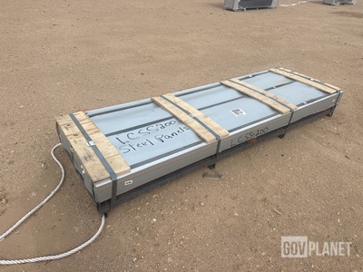(200) Piece Lot of 10' Long Corrugated Steel Panels