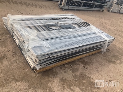 (4) Suihe 14' Bi-Parting Iron Gates - Unused