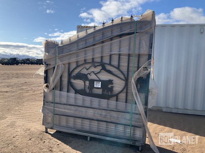 (3) Suihe 14' Bi-Parting Iron Gates - Unused