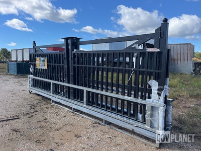 (3) Suihe 20' Metal Driveway Gates - Unused