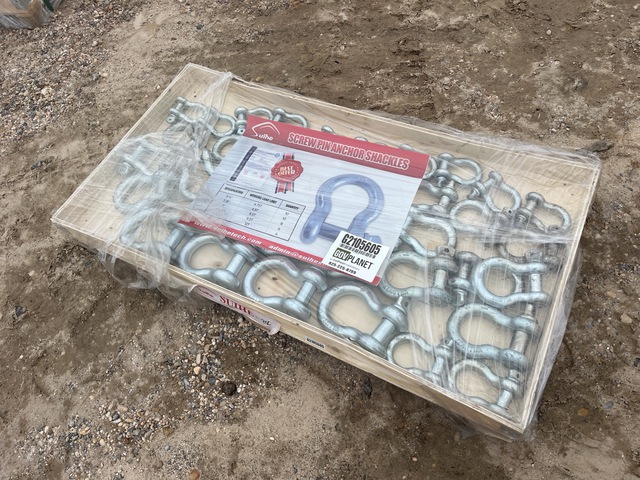 (38) Suihe Screw Pin Anchor Shackles - Unused (38) Suihe Screw Pin Anchor Shackles - Unused