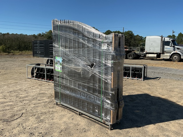 (3) Suihe 14' Bi-Parting Iron Gates - Unused