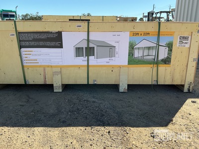 Suihe Double Garage Metal Shed - Unused