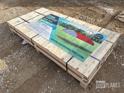 Suihe Single-Truss Steel Carport - Unused