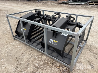 2024 Suihe 72" Skid Steer Rock Grapple Bucket - Unused