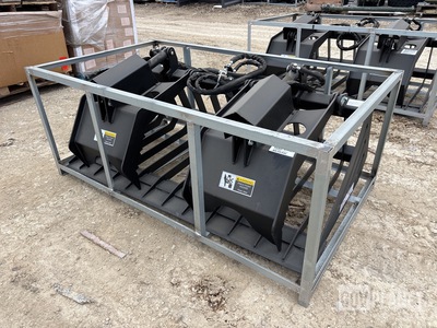 2024 Suihe 72" Skid Steer Rock Grapple Bucket - Unused