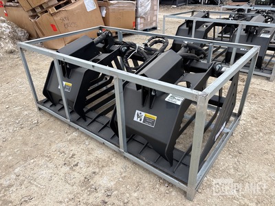 2024 Suihe 72" Skid Steer Rock Grapple Bucket - Unused