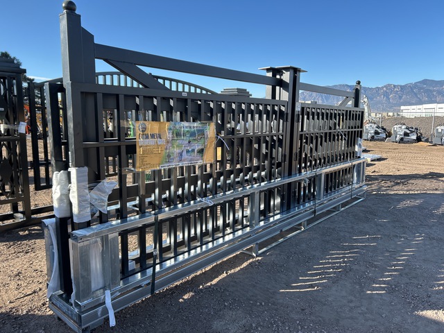 (3) Suihe 20' Farm Metal Driveway Gates - Unused (3) Suihe 20' Farm Metal Driveway Gates - Unused