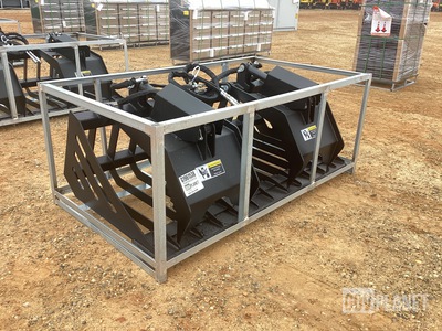 2024 Suihe 72" Skid Steer Rock Grapple Bucket - Unused