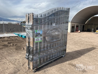 (3) Suihe 14' BI-Parting Iron Gates - Unused