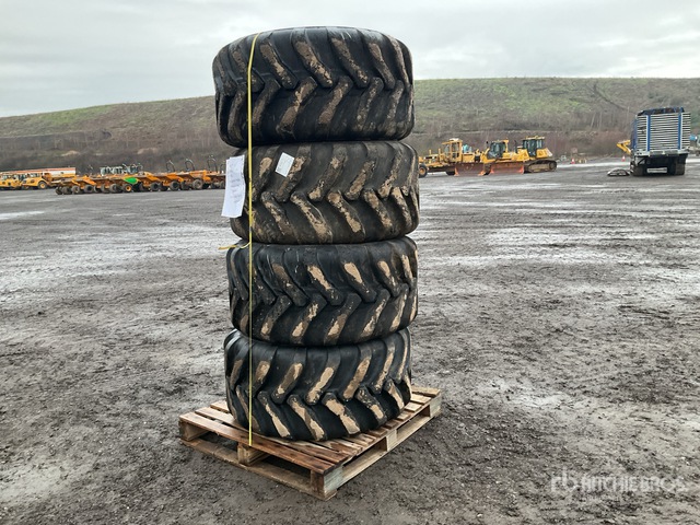 Quantity of (4) 500/60-22.5 Alliance Flotation 331 9 Ton Dumper Tyres ...