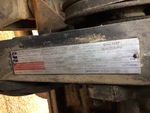 Engine with Emission Label
