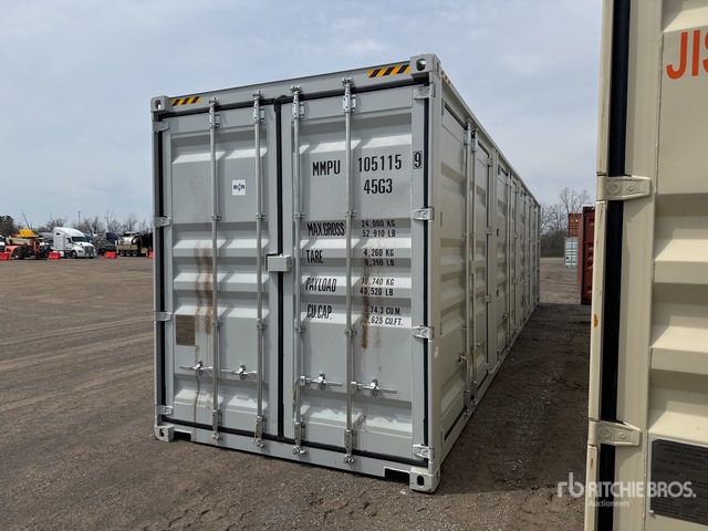 2024 40 ft High Cube Multi-Door Storage Container (Unused) | Ritchie ...