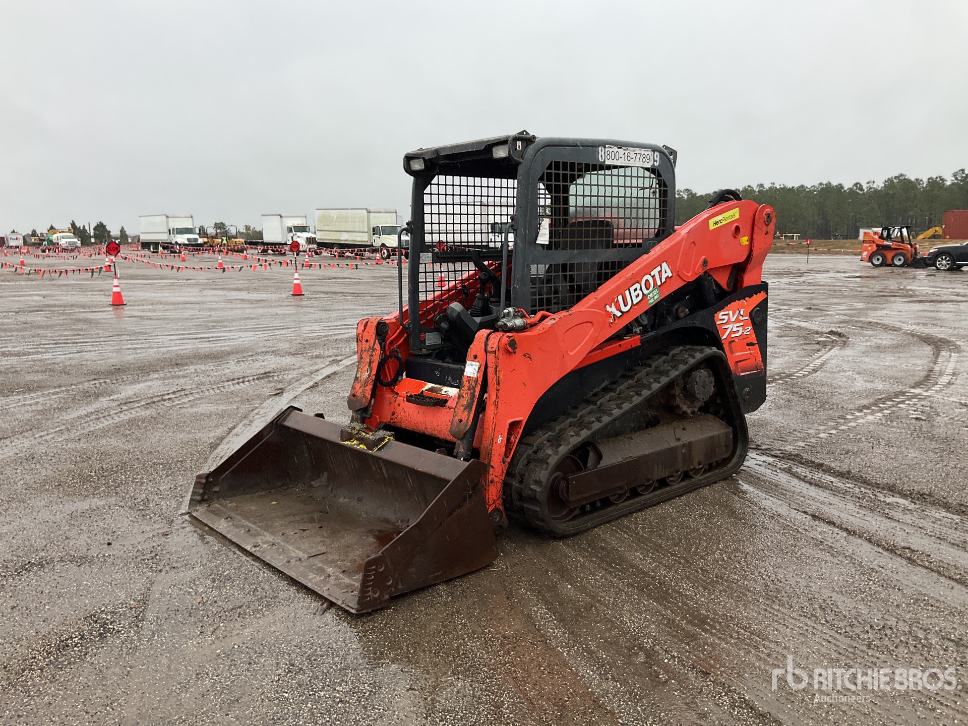 2017 Kubota SVL75-2 Two-Speed Compact Track Loader