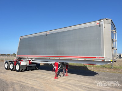2023 Gippsland Body Builders Tri/A B-Double Lead Sliding Tipping Trailer