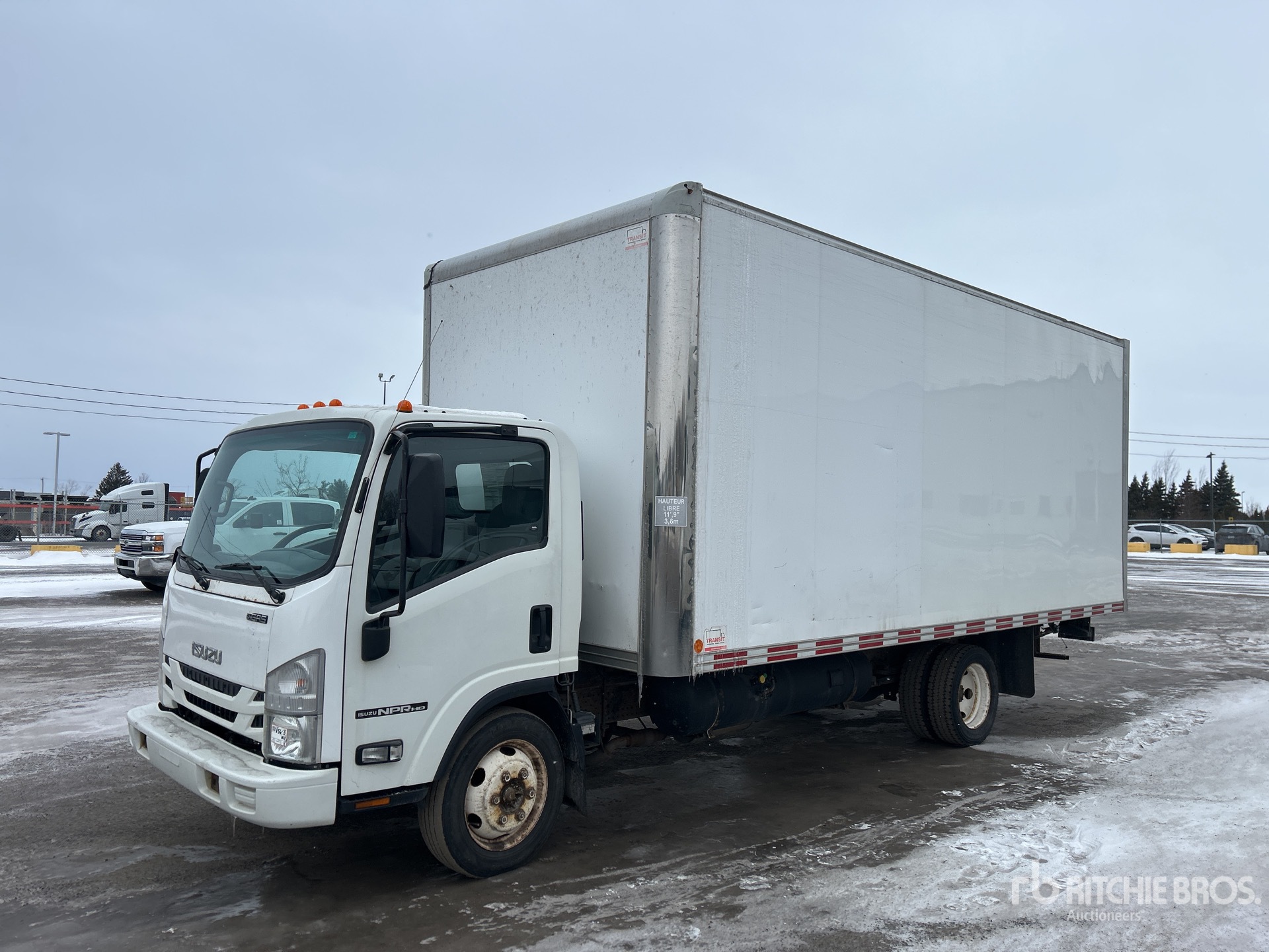 2016 Isuzu NPR HD 4x2 Van Truck