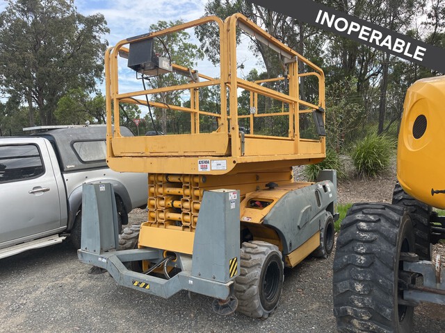 2016 Haulotte Compact 12 DX 4x4 Diesel Scissor Lift (Inoperable)