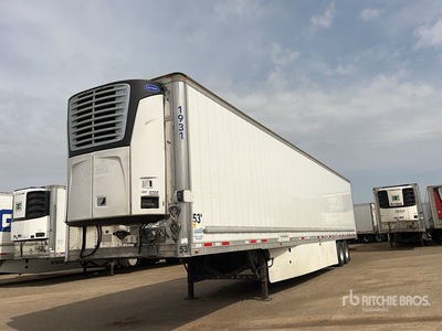 2013 CIMC 1RBR5305 53 ft x 102 in T/A Refrigerated Trailer