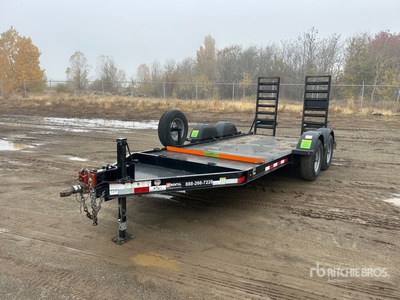 2020 Snake River 6X14 14 ft T/A Equipment Trailer