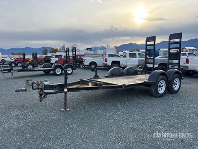 2019 Miska 5X10UT 10 ft T/A Remolque Portamaquinaria