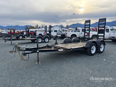 2019 Miska 5X10UT 10 ft T/A Remolque Portamaquinaria