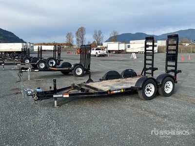 2021 Miska 5X10UT 10 ft T/A Remolque Portamaquinaria