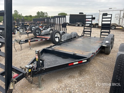2019 MMDI 614SLTD 14 ft T/A Equipment Trailer