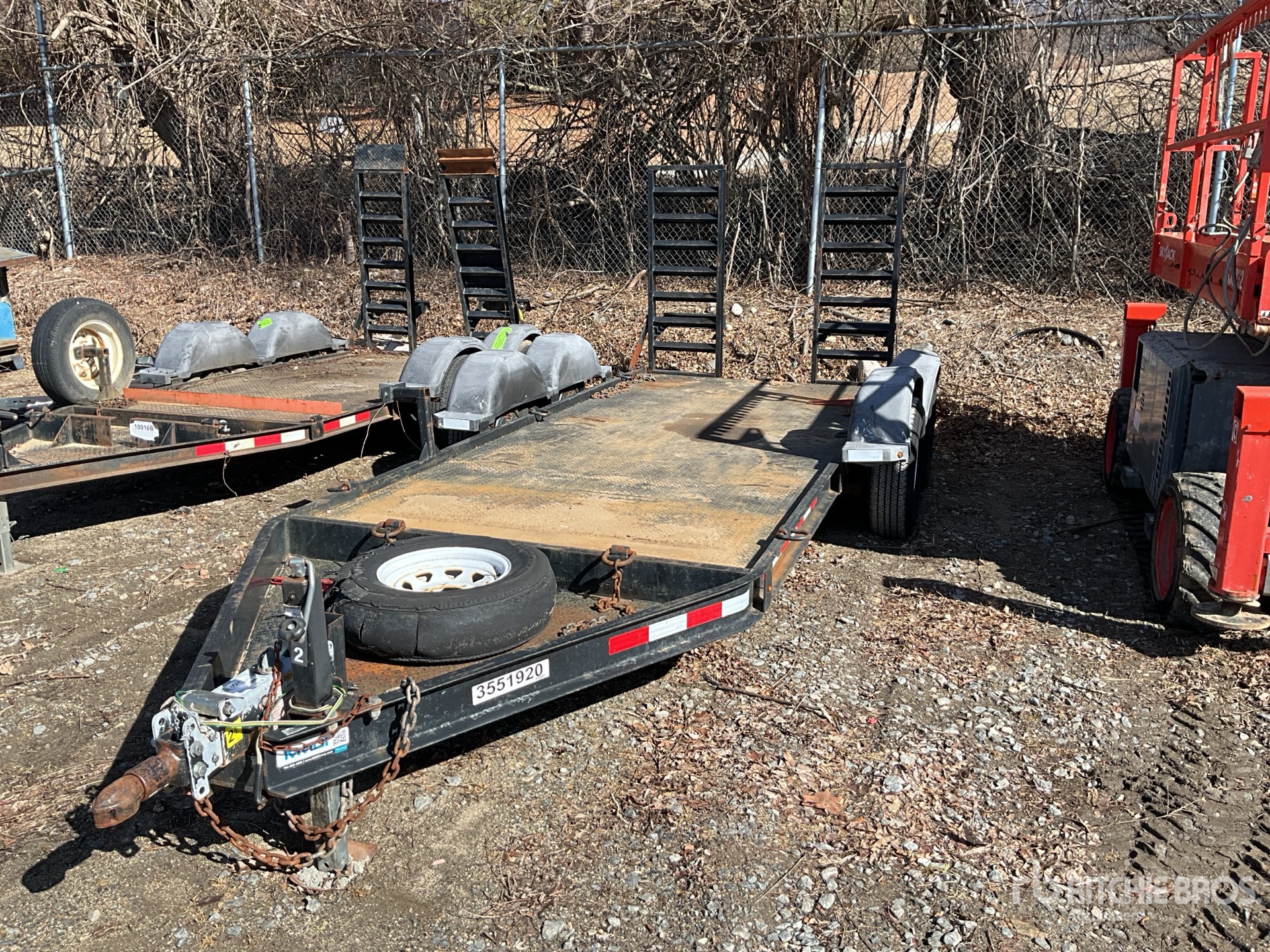 2018 MMDI 614SLTD T/A Equipment Trailer