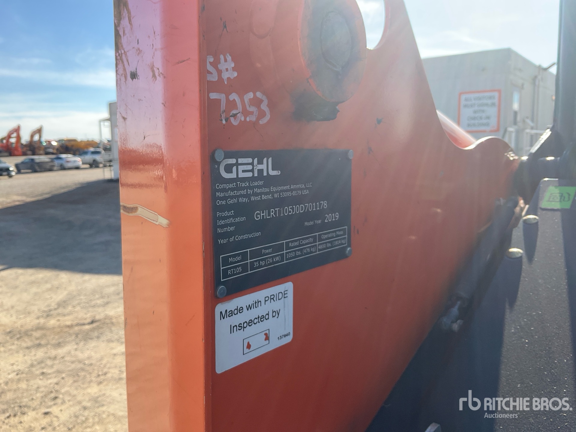 MINI CARGADOR SOBRE ORUGAS 2019 COMPAC RT105