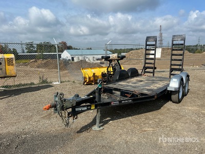 2019 Miska 5X10UT 10 ft T/A Remolque Portamaquinaria
