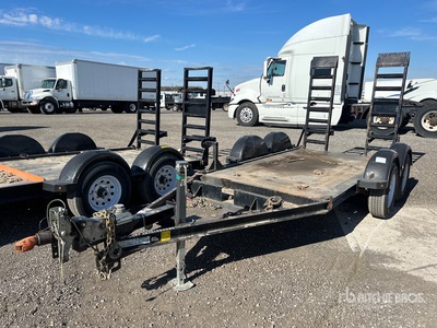 2019 Miska 5X10UT 10 ft T/A Remolque Portamaquinaria