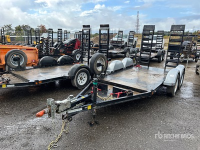 2019 Miska 5X10UT 10 ft T/A Remolque Portamaquinaria