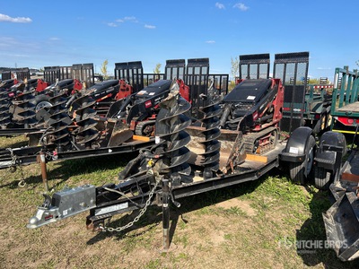 2019 Miska 4X7UT 7 ft S/A Equipment Trailer