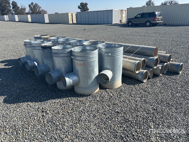 Quantity of (12) Risers and (13) 10 in Irrigation Pipe Irrigation Pipe ...