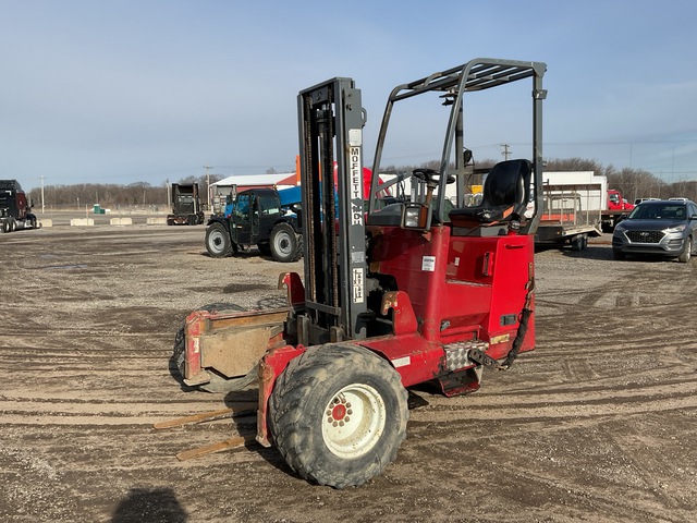 2006 Moffett M55 5500 lb 3x3 Truck Mounted Forklift